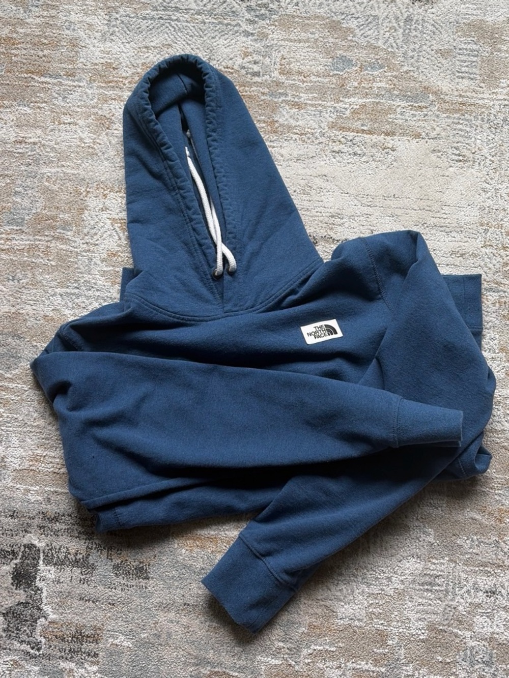 The North Face Men's Navy Blue Pullover Hoodie